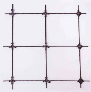 Kompozitní kari síť ORLITECH Ø 3 mm, oko 100 x 100 mm, rozměr 1,2 x 3 m