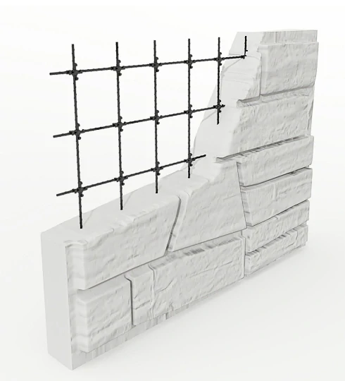 Kompozitní kari síť ORLITECH Ø 3 mm, oko 100 x 100 mm, rozměr 1,2 x 3 m