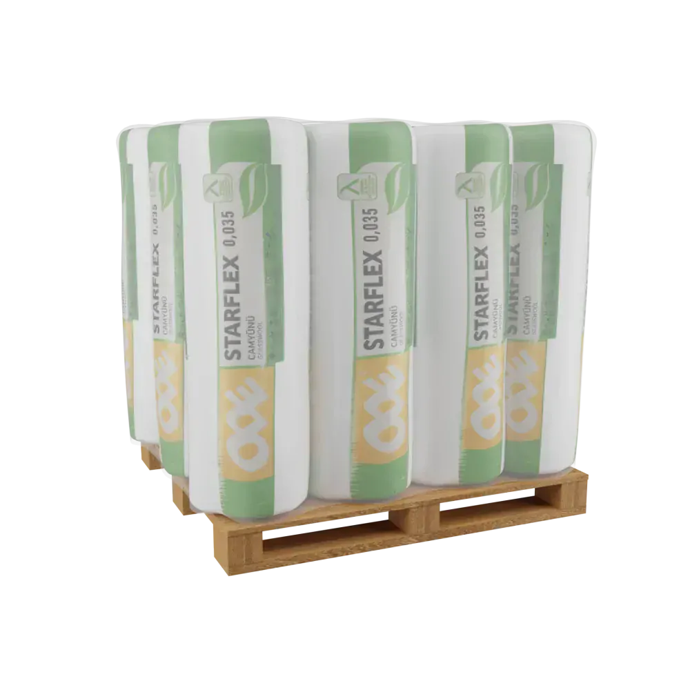 Minerální vata STARFLEX G 035r, 120 mm (6,6 m2/bal.)