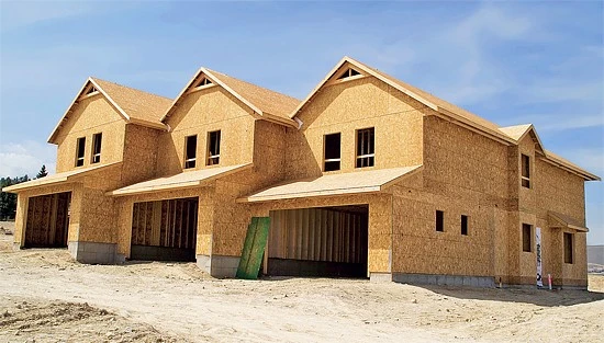 OSB deska ostrá hrana - rozměr 2500 x 1250 mm, síla 18 mm