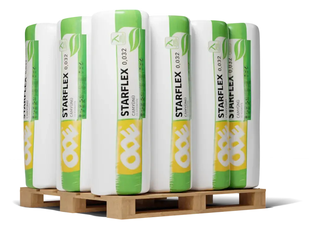 Minerální vata STARFLEX G 039r, 100 mm (9,6 m2/bal.)