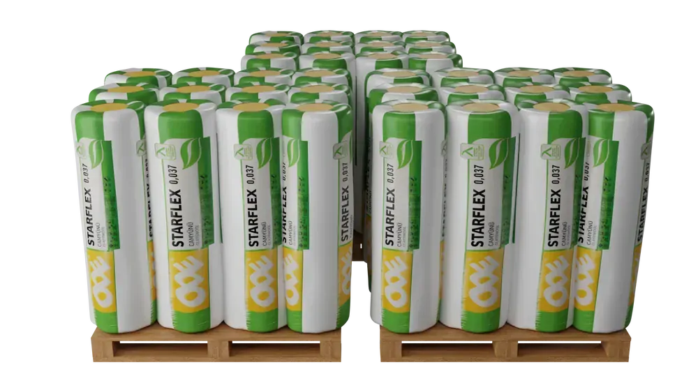 Minerální vata STARFLEX G 039r, 60 mm (12 m2/bal.)