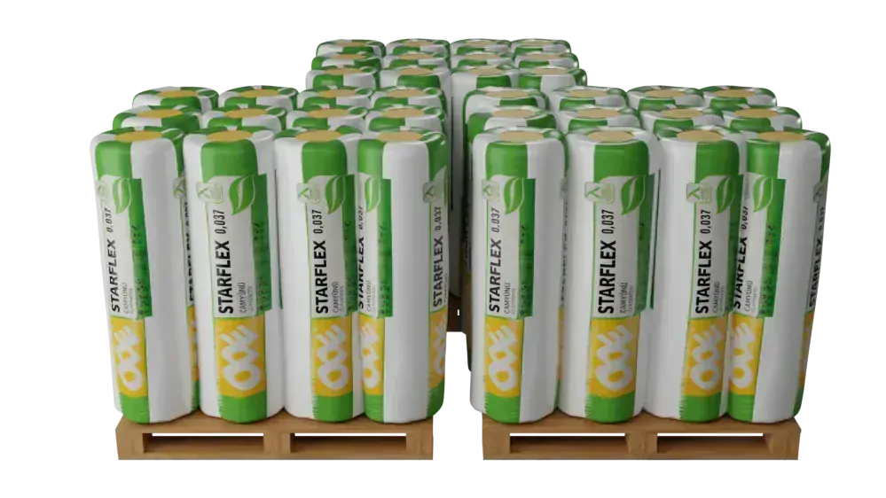 Minerální vata STARFLEX G 039r, 120 mm (7,2 m2/bal.)