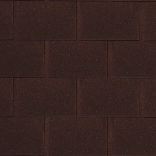 Asfaltový šindel - OBDÉLNÍK, hnědý